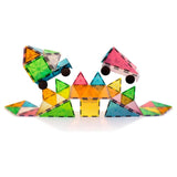 Magna-Tiles Grand Prix 50 Piece Frost Colors Magnetic Tile Building Set - Radar Toys