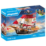 Playmobil Pirates Pirate Ship Building Set 71418 - Radar Toys