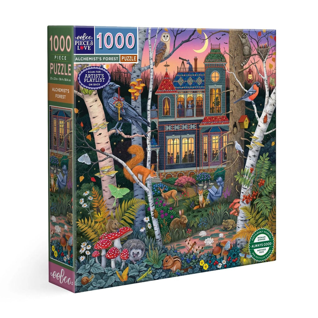 eeBoo Alchemist's Forest 1000 Piece Jigsaw Puzzle