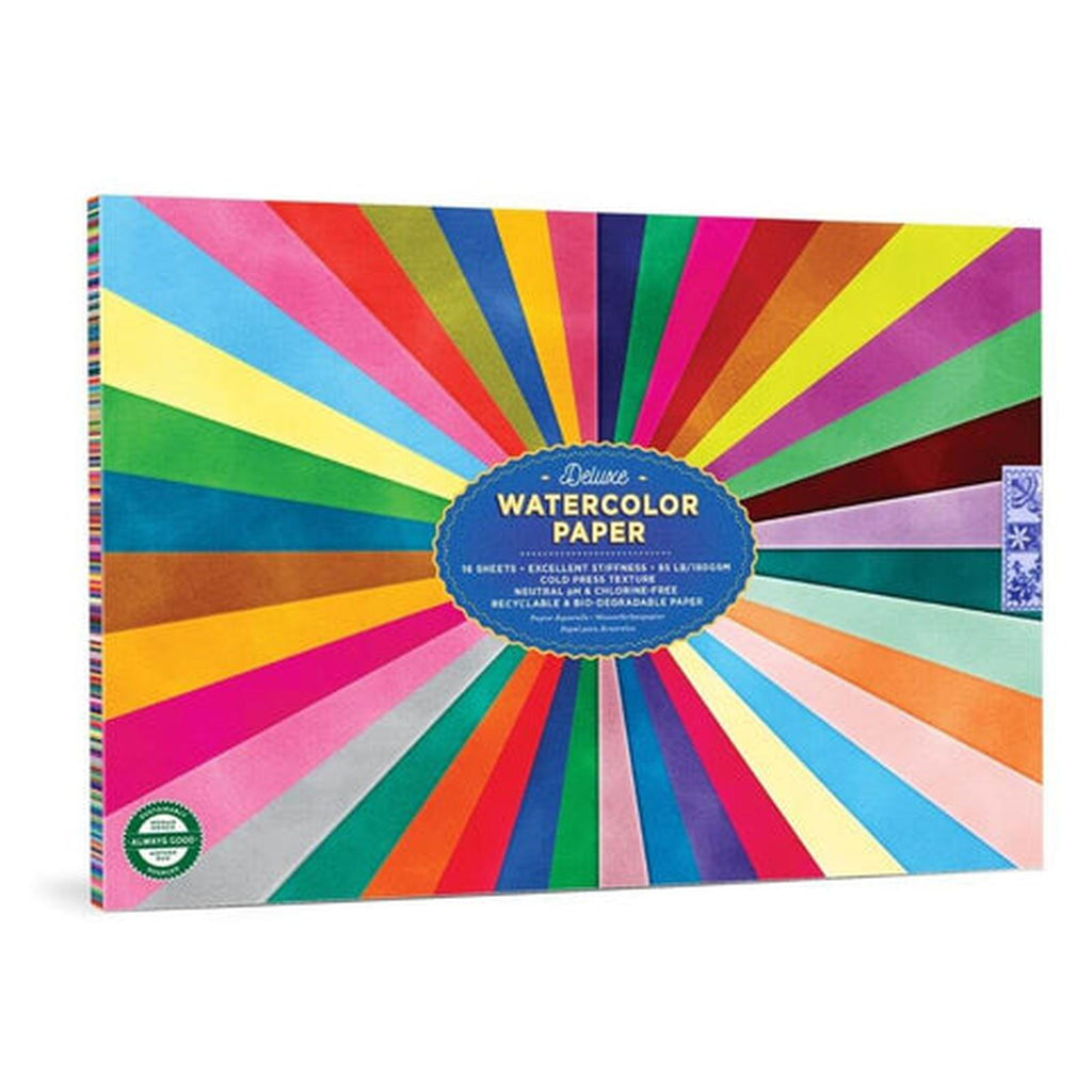 eeBoo Deluxe Rainbow Watercolor Pad
