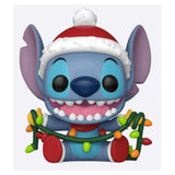 Funko Disney Lilo And Stitch Holiday POP Stitch With Lights Vinyl Figure - Radar Toys