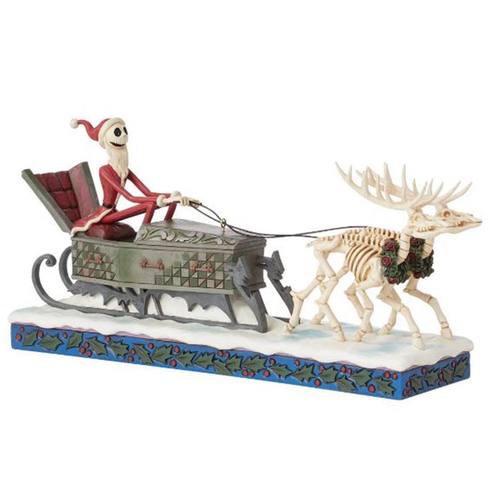 Enesco Disney Traditions Nightmare Before Christmas Dash Away Jack Skellington Figurine - Radar Toys