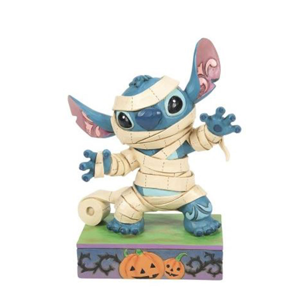 Enesco Disney Traditions All Rolled Up Mummy Stitch Figurine