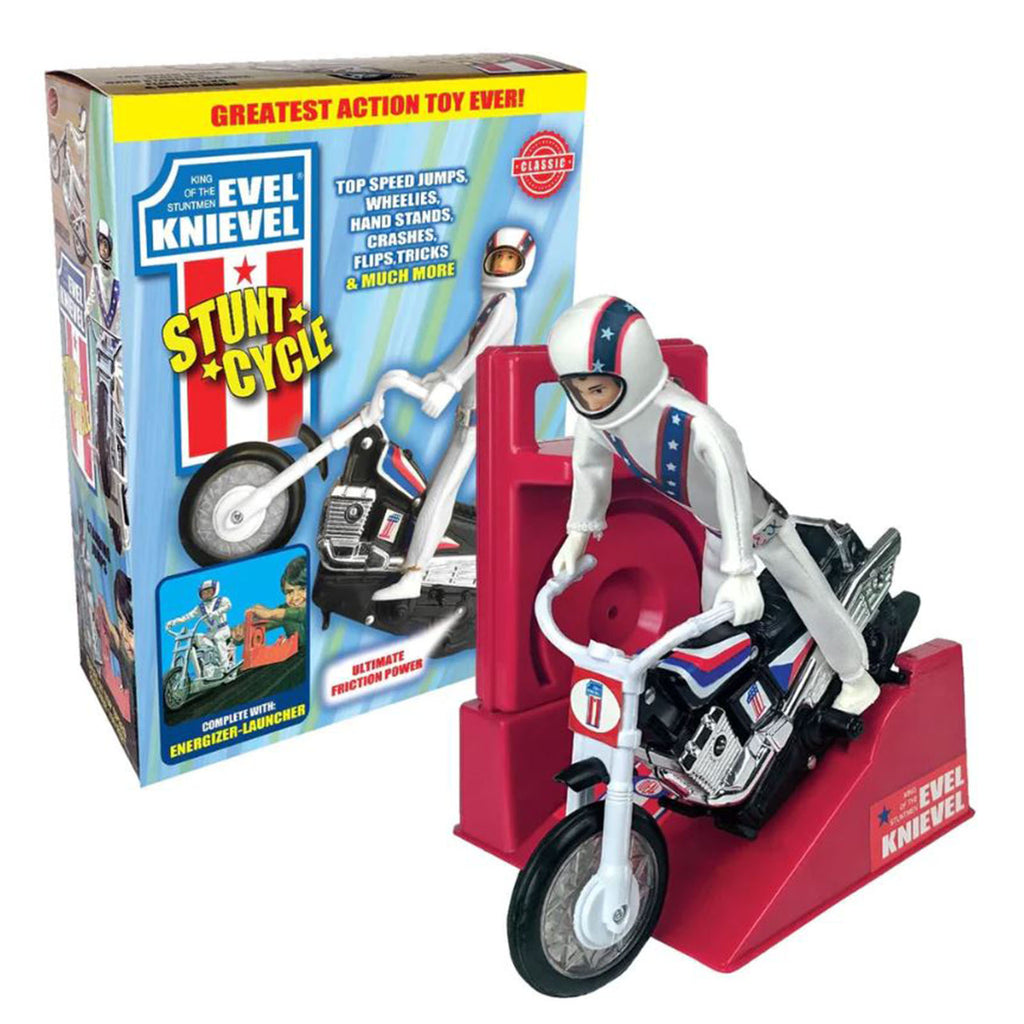 California Creations Evel Knievel Ultimate Friction Stunt Set - Radar Toys