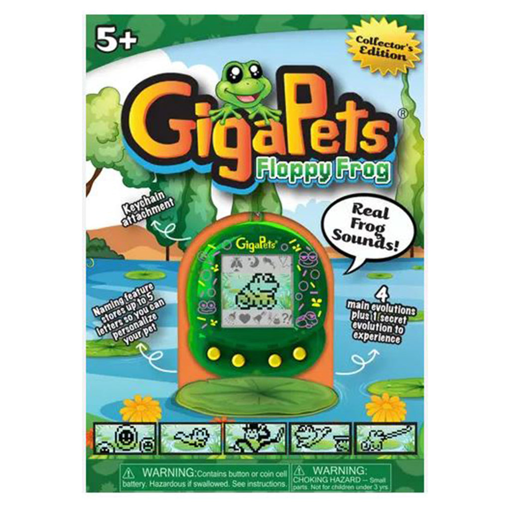 Tangle GigaPets Floppy Frog Digital Pet - Radar Toys