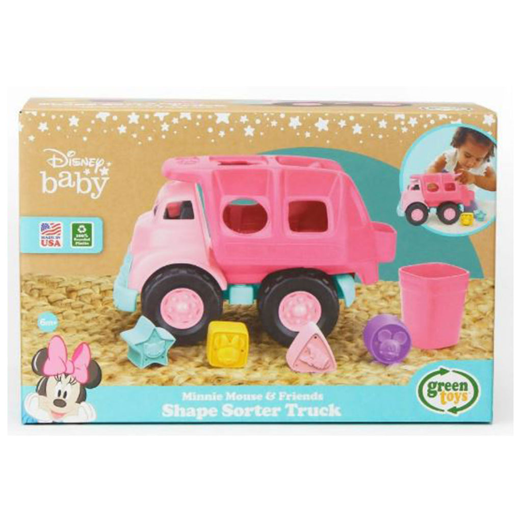 Green Toys Disney Baby Minnie Mouse And Friends Shape Sorter Truck - Radar Toys
