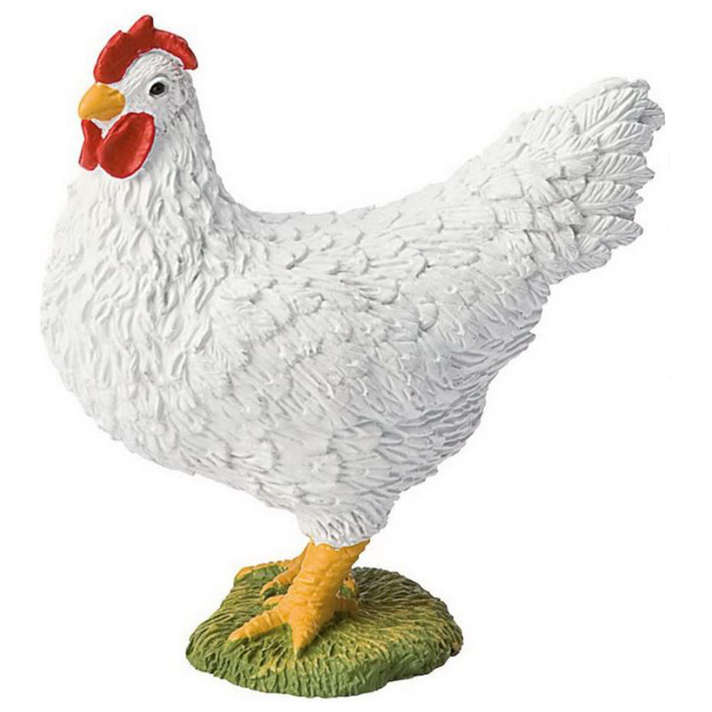 Bullyland Chicken White Animal Figure 62314