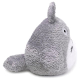 Bandai My Neighbor Totoro Fluffy Totoro Grey 5.5 Inch Plush Figure - Radar Toys