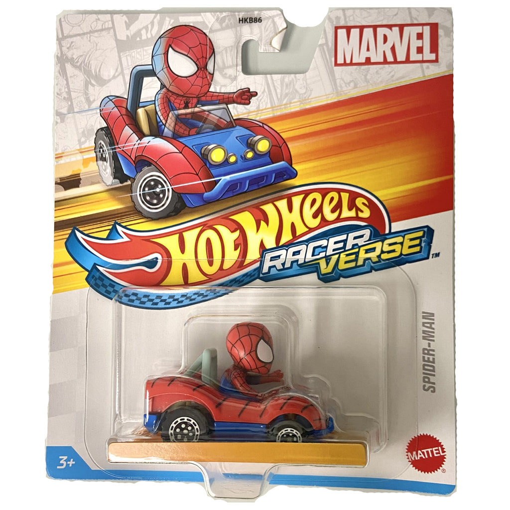 Hot Wheels Racer Verse Spider-Man Figure - Radar Toys