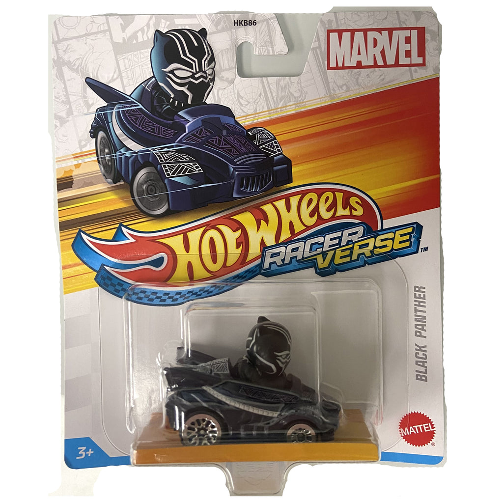 Hot Wheels Racer Verse Black Panther Figure - Radar Toys