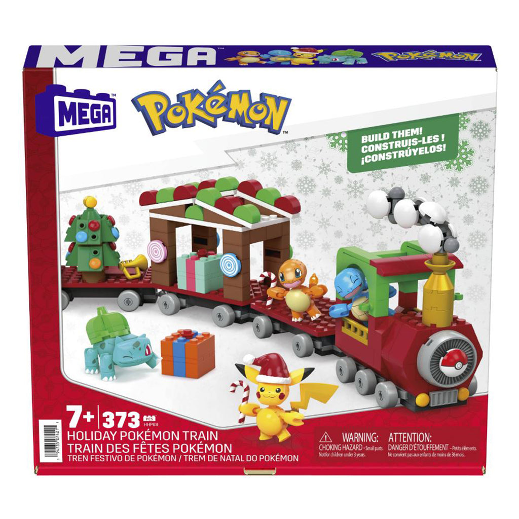 MEGA Pokemon Holiday Train Building Set - Radar Toys
