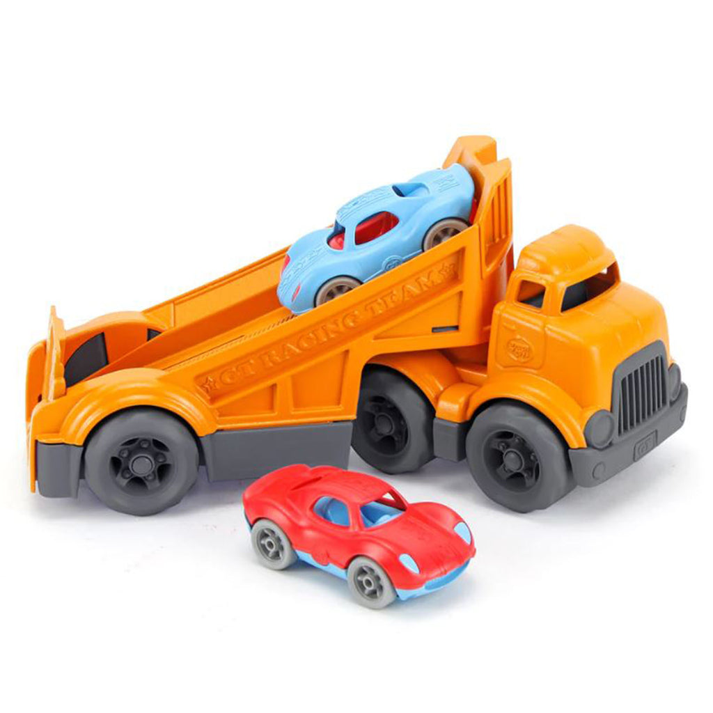 Green Toys Racing Truck With Cars Play Set