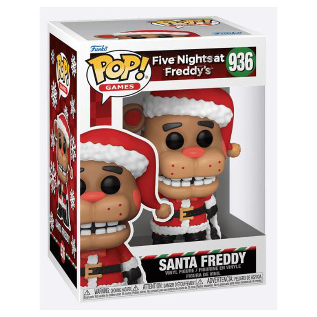 Funko Five Nights At Freddyt's Games POP Santa Freddy Figure