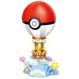 QMAN Keeppley Pokemon Hot Air Balloon Building Block Set - Radar Toys