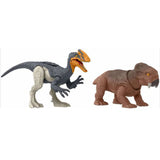 Mattel Jurassic World Chaos Theory Epic Evolution Guanlong VS Lystrosaurus Figure - Radar Toys