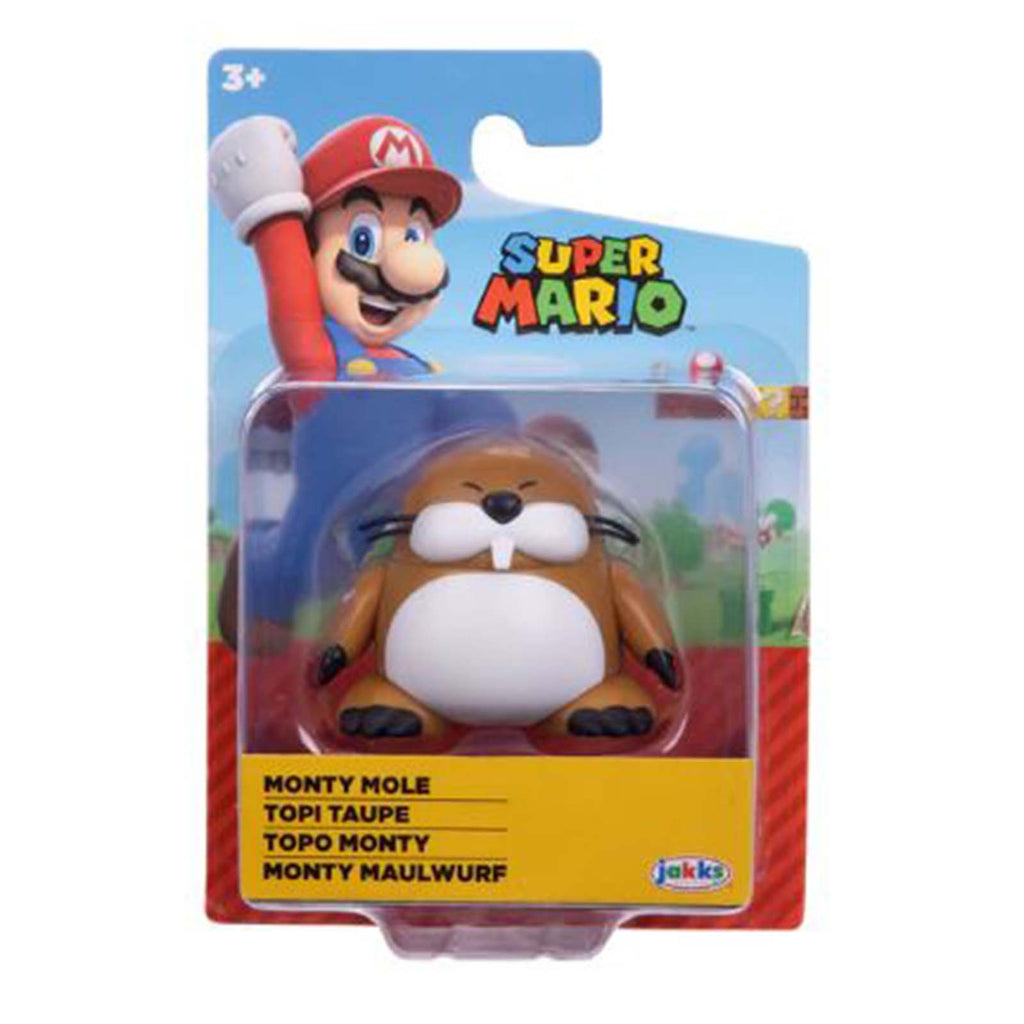 Jakks Pacific Super Mario Monty Mole Wave 48 Figure