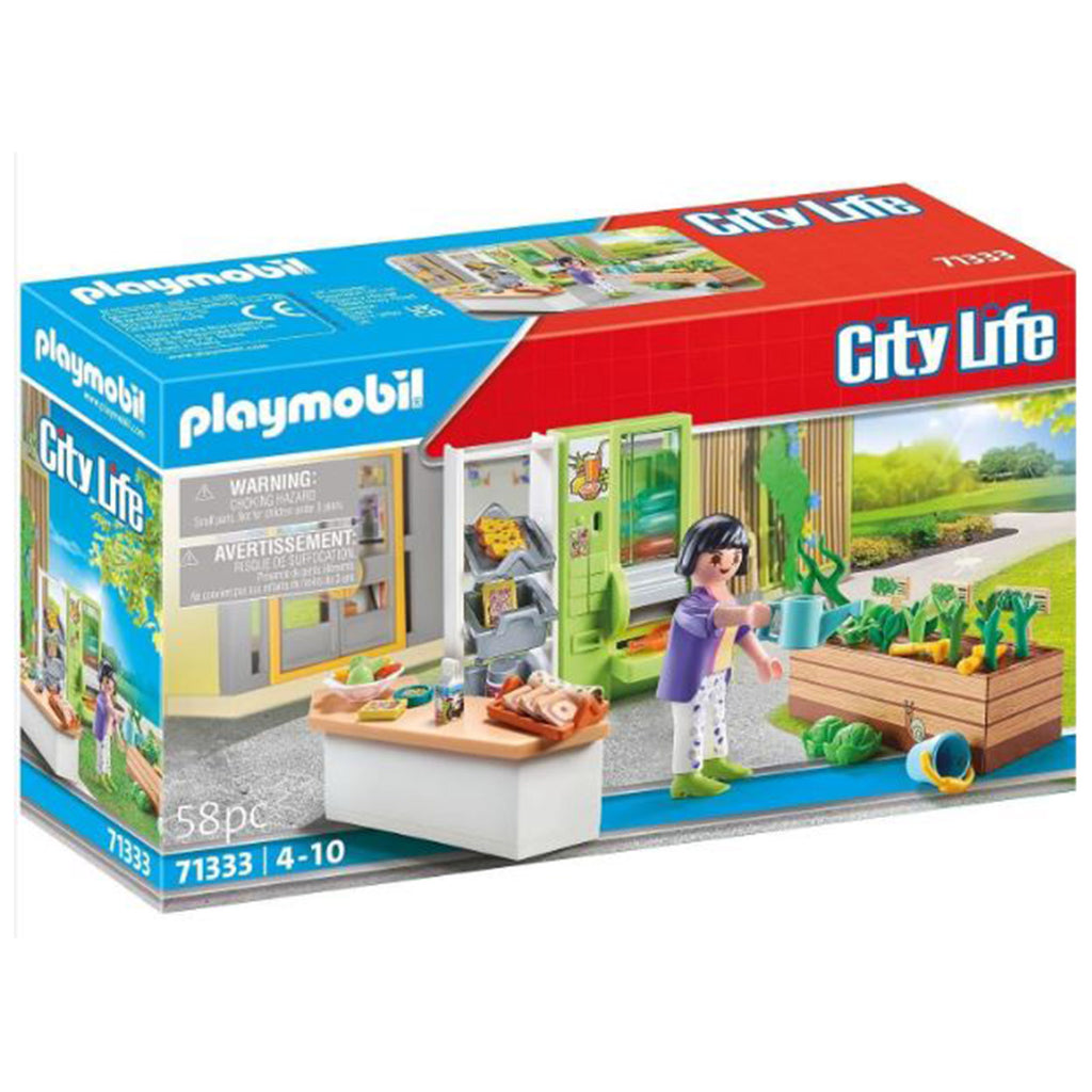 Playmobil City Life Lunch Kiosk Building Set - Radar Toys