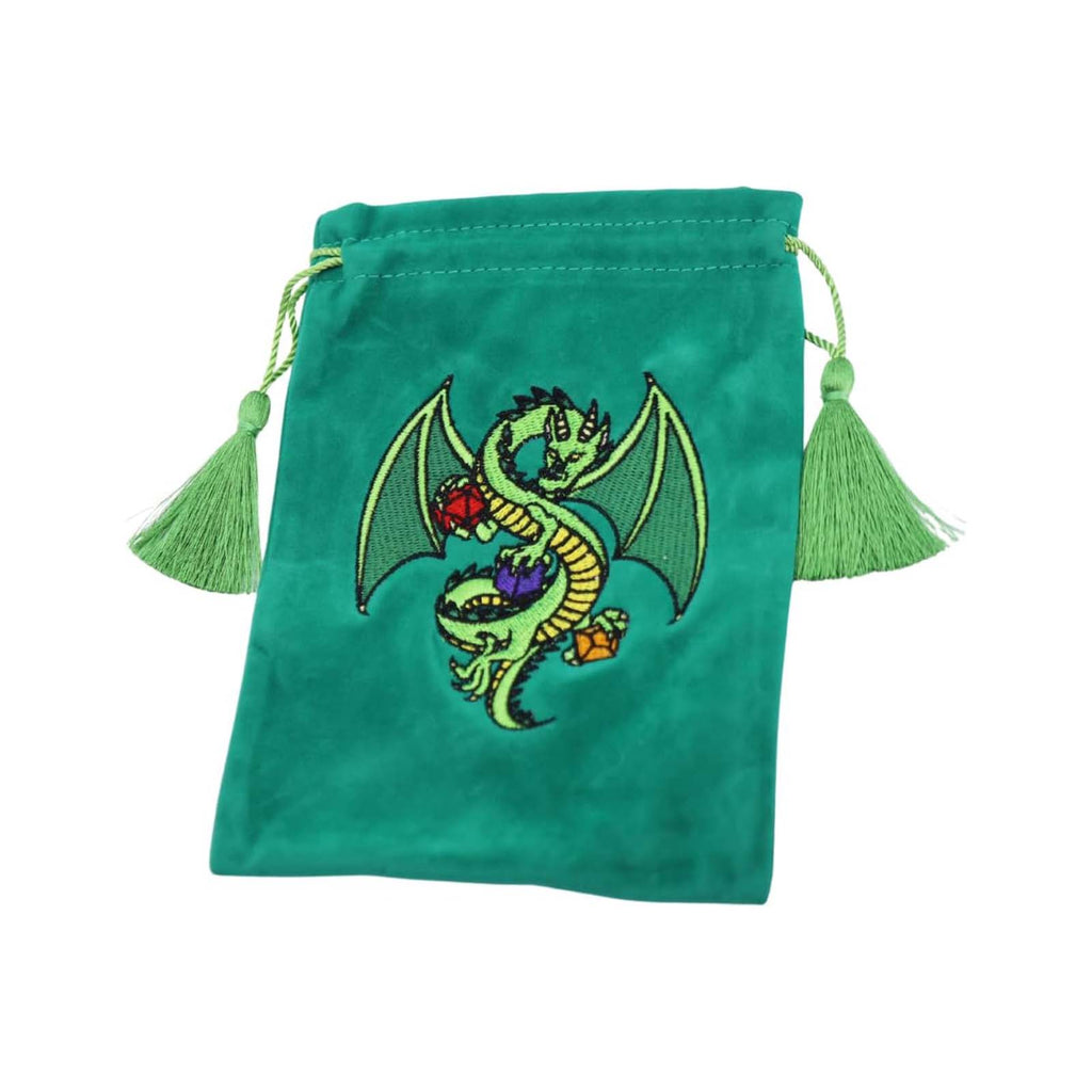 Foam Brain Green Dragon Dice Bag - Radar Toys