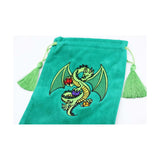Foam Brain Green Dragon Dice Bag - Radar Toys
