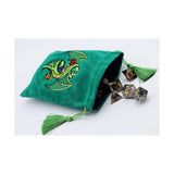 Foam Brain Green Dragon Dice Bag - Radar Toys