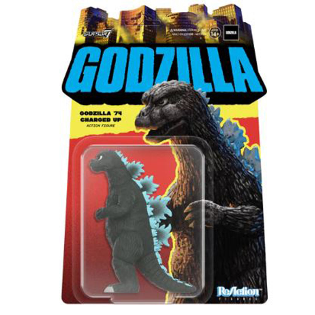 Super7 Toho ReAction Godzilla 1974 Charged Up Action Figure - Radar Toys