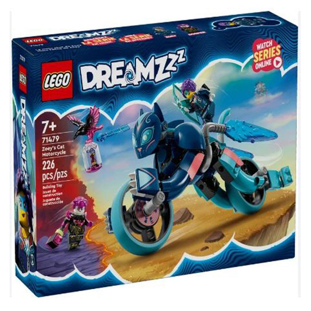 LEGO® Dreamzzz Zoey's Cat Motorcycle Building Set 71479