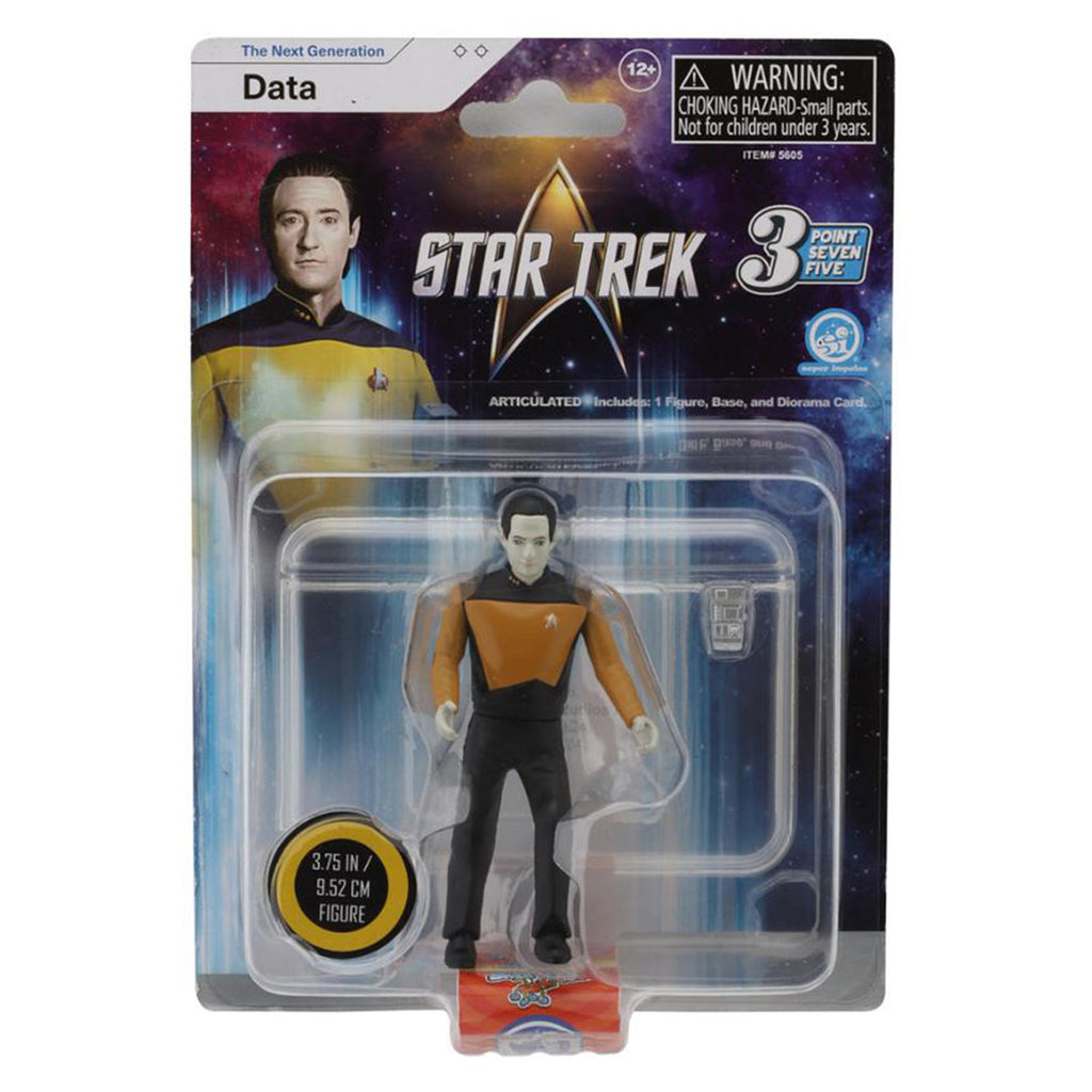 Super Impulse Star Trek Next Generation Data 3.75 Inch Action Figure - Radar Toys