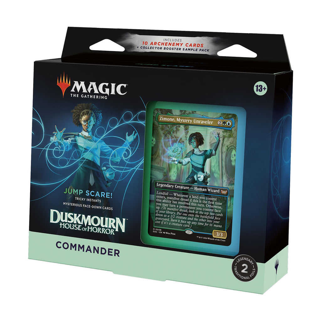 Magic The Gathering Dusk Mourn House Of Horror Jump Scare Commander Deck - Radar Toys