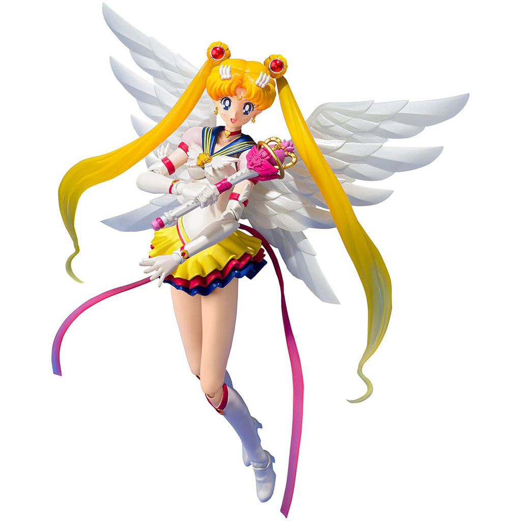 Bandai Pretty Guardian Sailor Moon Sailor Stars SHFiguarts Eternal Sailor Moon Figure - Radar Toys