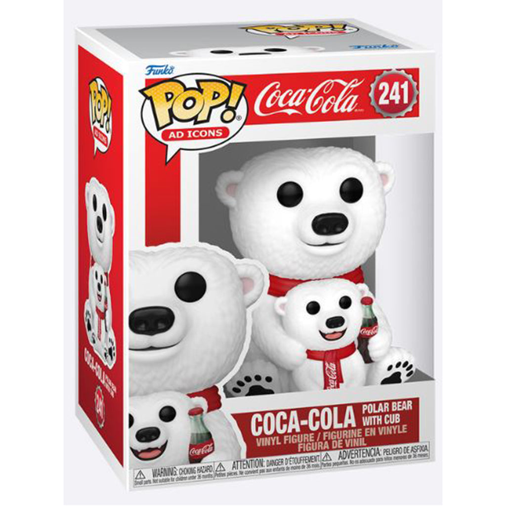 Funko Coca-Cola POP Polar Bear With Cub Figure