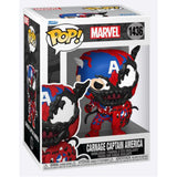 Funko Marvel POP Carnage Captain America Vinyl Figure - Radar Toys