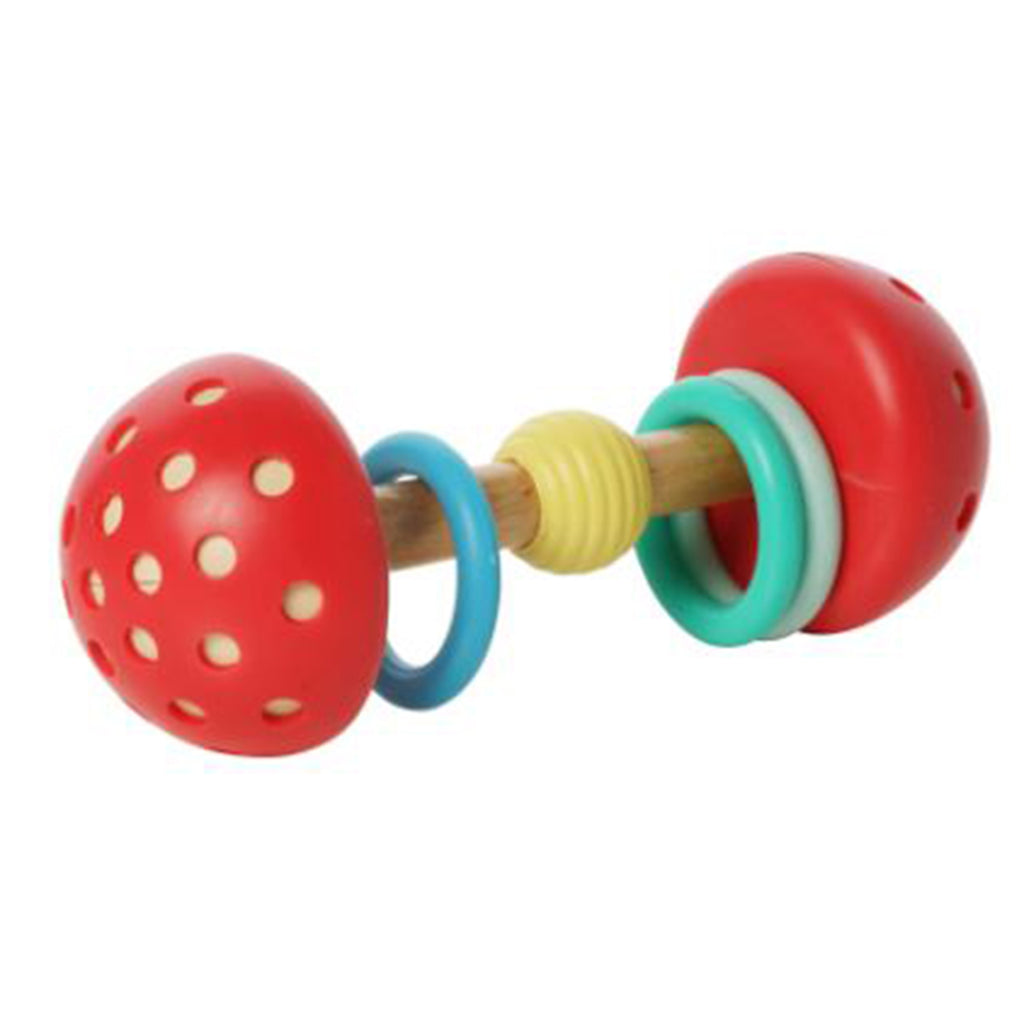 Manhattan Toy Toadstool Twist And Shake Rattle Activity Toy - Radar Toys