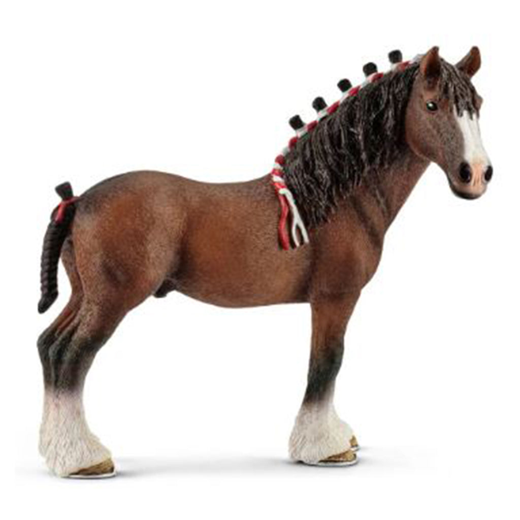 Schleich Clydesdale Gelding Horse Animal Figure 13808