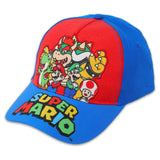 Super Mario Cap Bowser Family Selfie Embroidered Youth Cap - Radar Toys