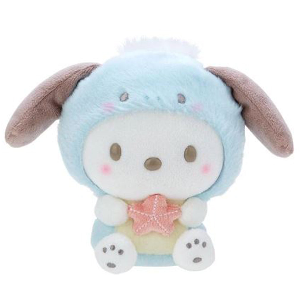 Sanrio Original Turtle Pochacco 5 Inch Plush Figure