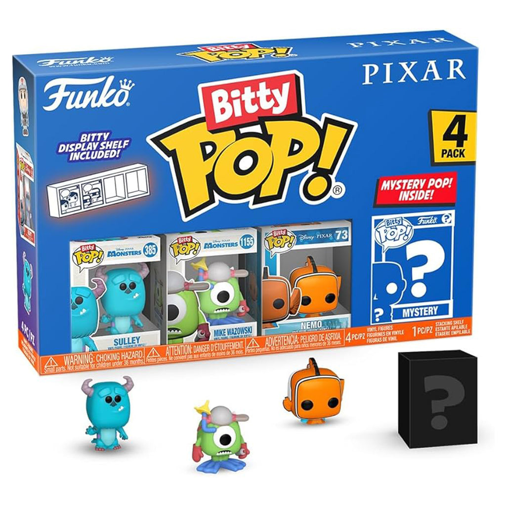 Funko Pixar Monsters Inc Bitty POP Sulley Vinyl Figure Set