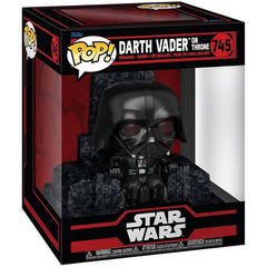 Funko Star Wars POP Deluxe Darth Vader On Throne Vinyl Figure Set - Radar Toys