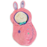 Manhattan Toys Snuggle Pods Hunny Bunny Peach 10 Inch Plush Figure - Radar Toys