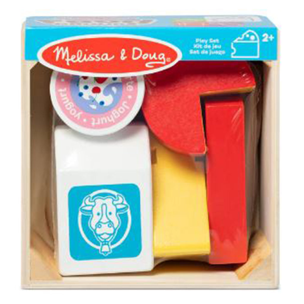 Melissa And Doug Wooden Food Groups Dairy Play Food - Radar Toys