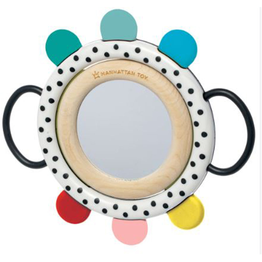 Manhattan Toy Wimmer Grasp And See Mirror Activity Toy - Radar Toys