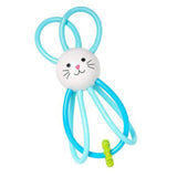 Manhattan Toys Zoo Winkel Bunny Blue Rattle Activity Toy - Radar Toys