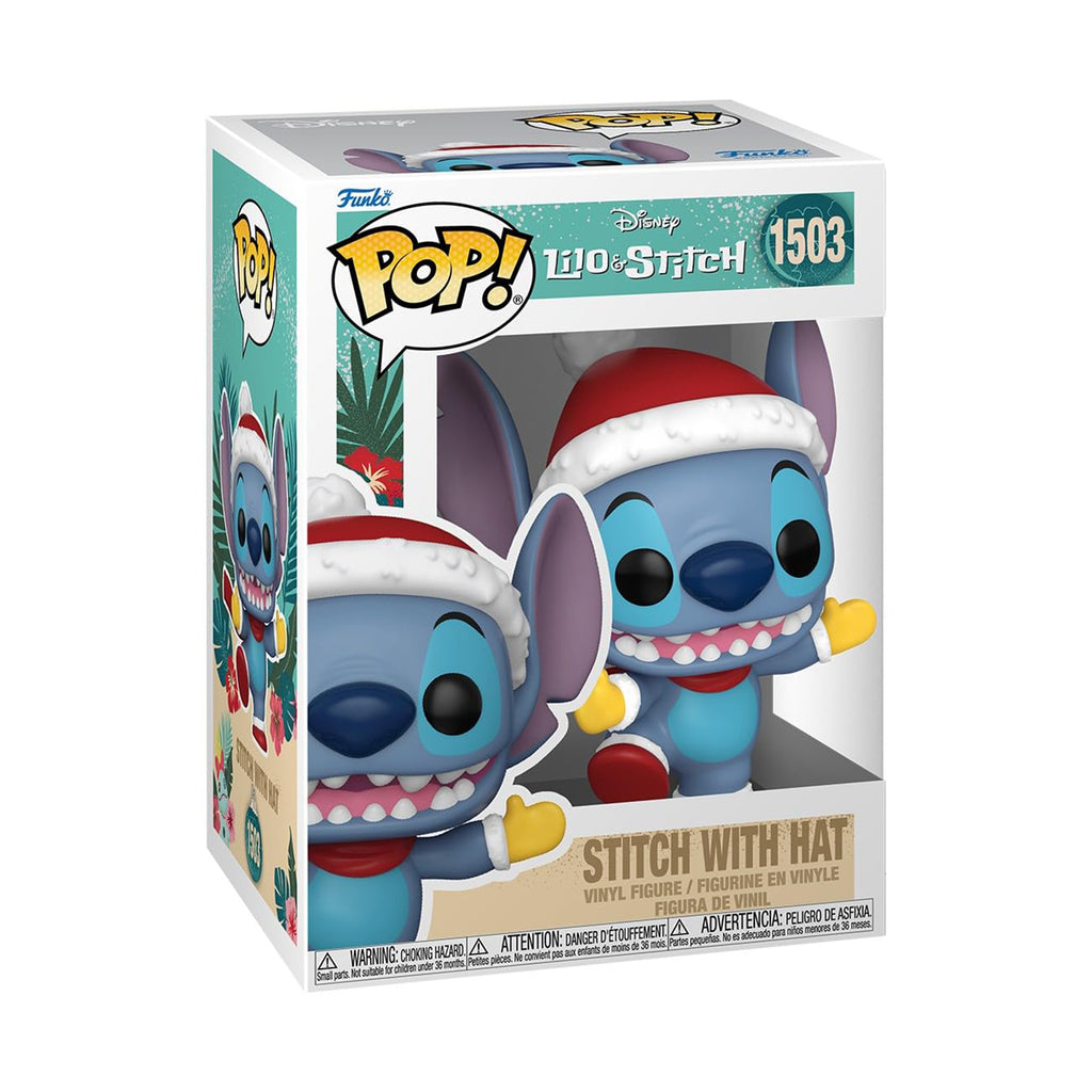 Funko Dinsey Lilo And Stitch POP Stitch With Hat Vinyl Figure