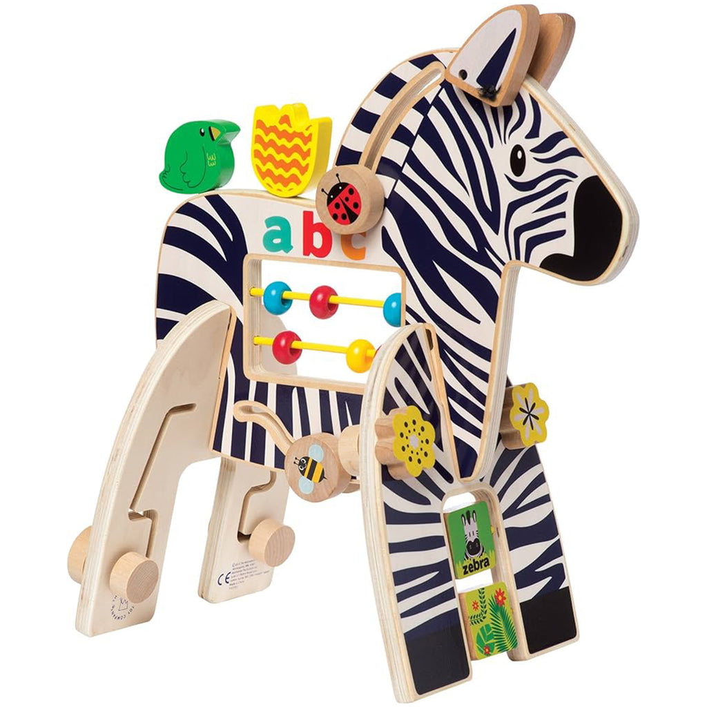 Manhattan Toy Safari Zebra Activity Toy - Radar Toys