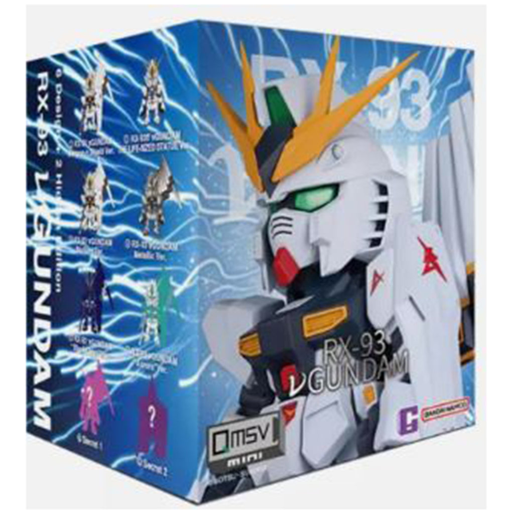 Bandai QMSV Mini RX-93 V Gundam Single Blind Box Figure - Radar Toys