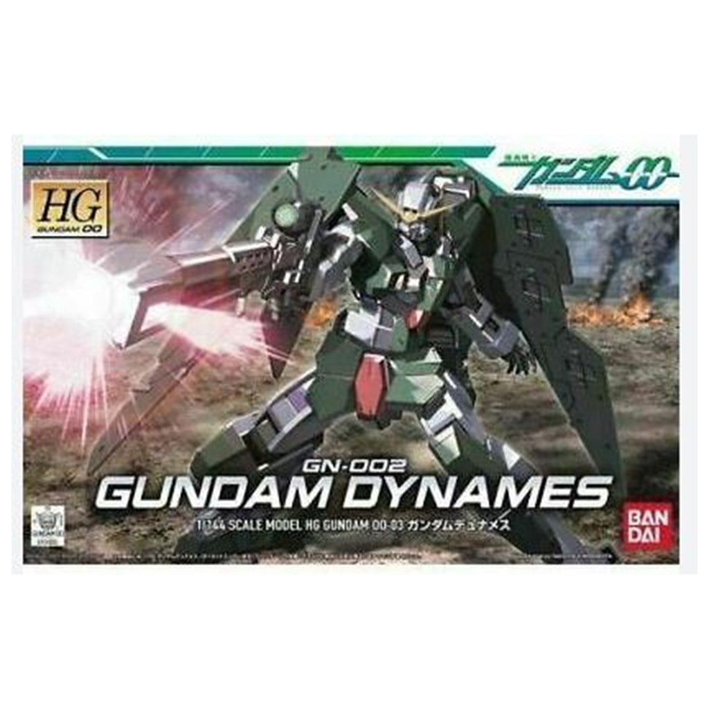 Bandai Gundam 00 HG GN-002 Gundam Dynames 1/144 Scale Model Kit