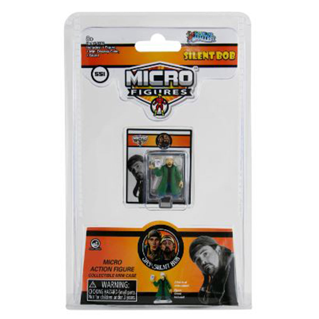 Super Impulse World's Smallest Jay And Silent Bob Silent Bob Micro Figure - Radar Toys