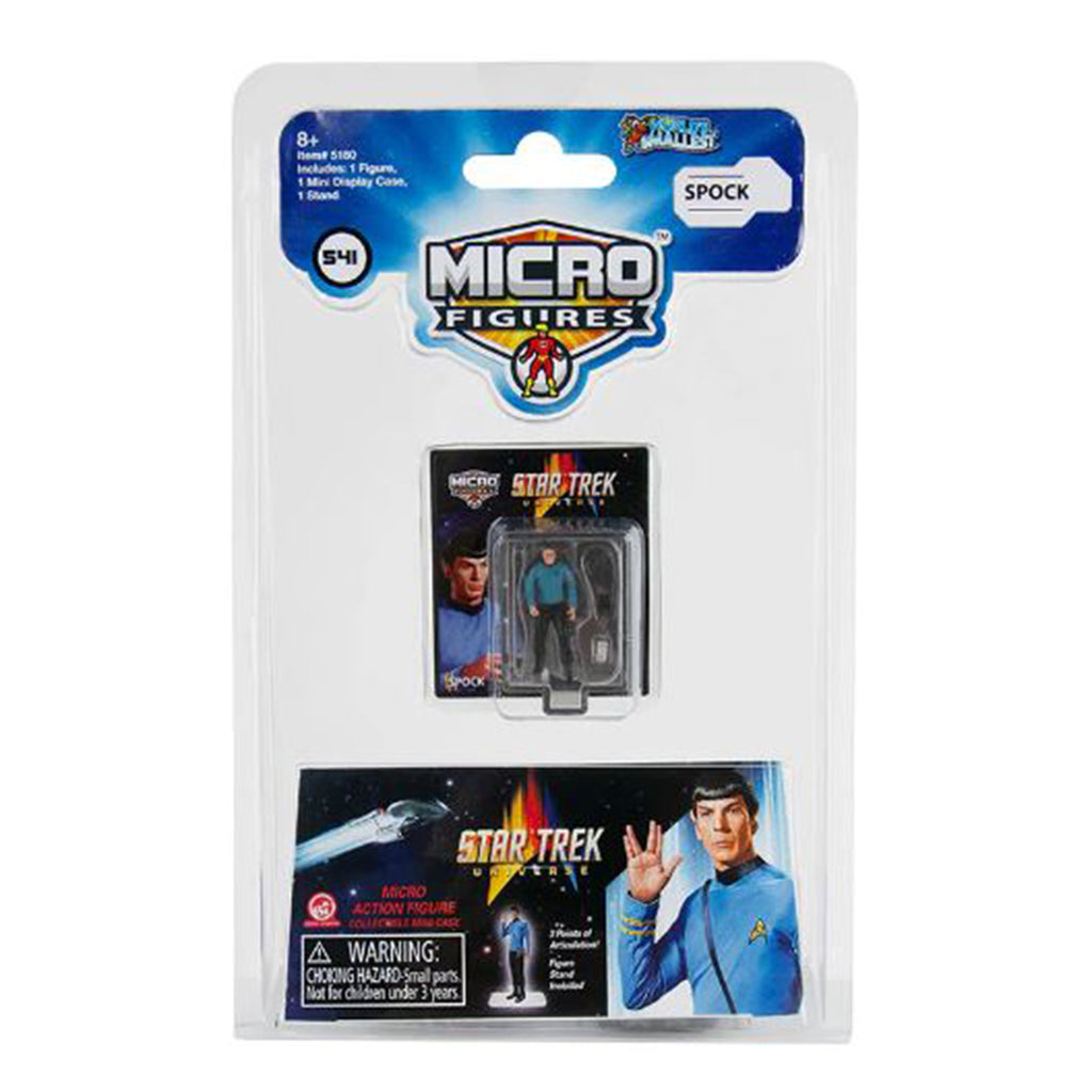 Super Impulse World's Smallest Star Trek Mr Spock Micro Figure - Radar Toys