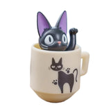 Ensky Kiki's Delivery Service Jiji In Teacup Rolly Poly Self Righting Doll - Radar Toys