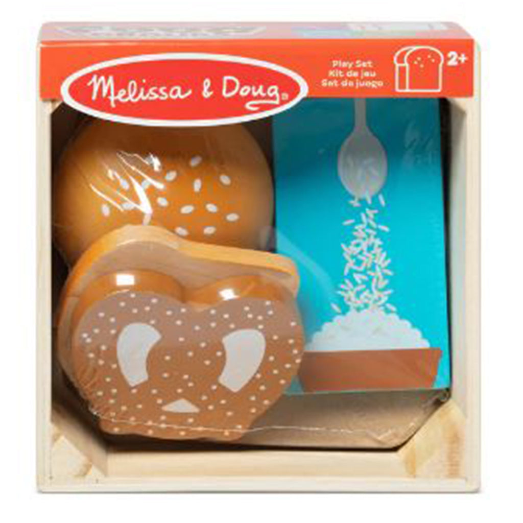 Melissa And Doug Wooden Food Groups Grains Play Food - Radar Toys