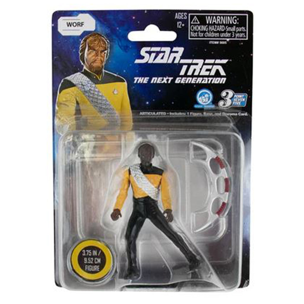 Super Impulse Star Trek Next Generation Worf 3.75 Inch Action Figure - Radar Toys